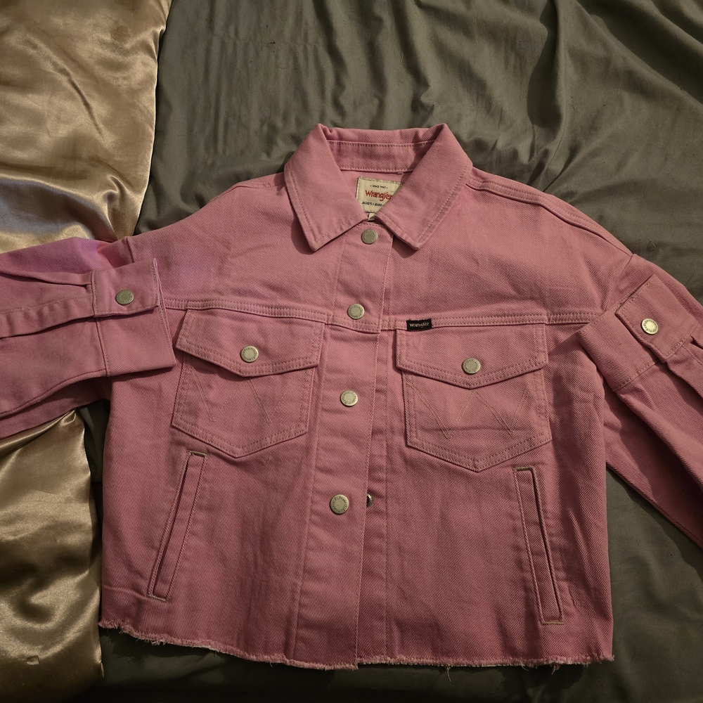 Wrangler Pink Utility Jacket